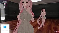 Catgirl Teased By Simps While Vibed And Fucked