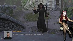 in steps of debauchery, roleplay with stockings