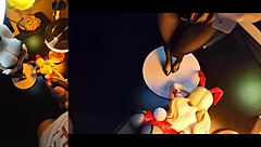 lucy bunny gets covered in figures patreon animejoker