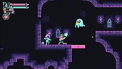 Flip Witch Pixel Hentai Game Ep 14 Hot Monster Girl Femdom Draining Balls