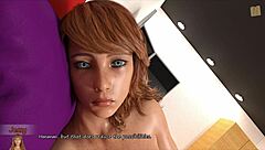 Redhead hentai babe gets cum on socks.