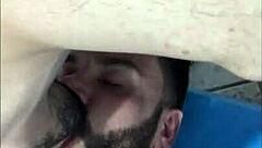 Detailed Bareback Fun With My Boy's Big Cock And Hairy Ass In Homemade Gay Scene Pt2