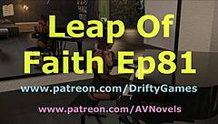 Leap of faith with big cock riding