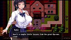 Exploring the dark cave in scars of summer happy route part three