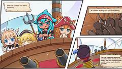 curvy neeko pirate gets fucked in anime game