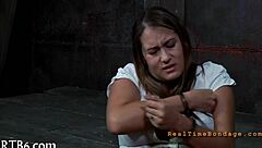 Intense punishment! Girl gets what she deserves in this raw scene!