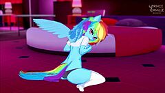 Rainbow Dash Wants You to Ride Her After Groping
