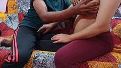 Seduced neighbor's wife on roof, fucked hard