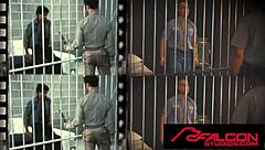 yo, these hot jocks are banging hard in prison!