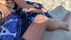 Why did this hot redhead do that to me on the beach?