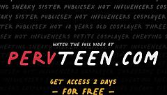 Sneaky teen gets deepthroat action on public bus - PervTeen 18+