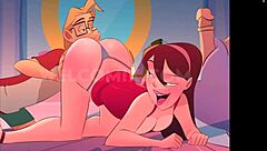 best sex moments from the naughty home animation series episodes five through nine featuring hentai cartoon anime comic style