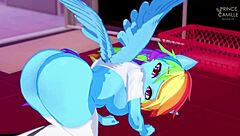 Rainbow Dash Wants You to Ride Her After Groping
