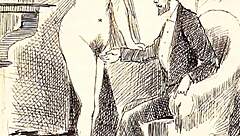 vintage erotic drawings from antique comics