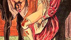 vintage erotic drawings from antique comics