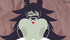 Detailed banging scenes with miss circle in group hentai cartoon game featuring anime characters