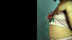 Beautiful Sexy Young Girl Shows Her Curvy Ass and Wet Pussy