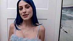 Petite Teen 18+ Jewelz Blu Gets Hardcore POV For Christmas