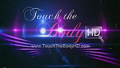 outdoor interracial massage with oiled lovers relaxing