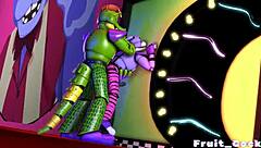 in this gay video, the fnaf credit fruit cock is featured prominently.