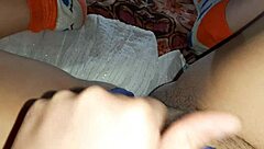 Jerking off to girlfriend's handjob!