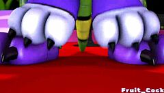 in this gay video, the fnaf credit fruit cock is featured prominently.