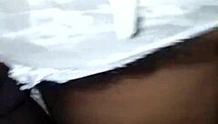 this housewife with black panty seduces me to taste her pussy