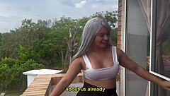 Horny Stepmom Gives Massage, I Fuck Her Hard