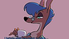 Two girls sharing a bed