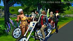 Ruby And Doris Meet Roadfuckers In Intense Orgy