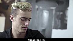 Daddy Punishes His Boy For Sneaking Around Hard