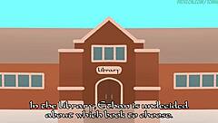 Bookworm Tomni Experiences Furry Romance in Anime Library