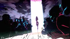 Damn, that's so exciting watching this public outdoor hentai cartoon anime adventure