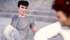 Big ass chick route in being a dik game!