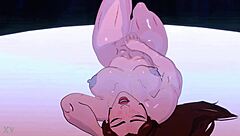 Damn, that's so exciting watching this public outdoor hentai cartoon anime adventure