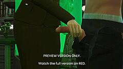 Peggy's secret affair in 3D hentai preview