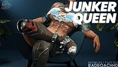 Mei Trains in Doggystyle Futanari