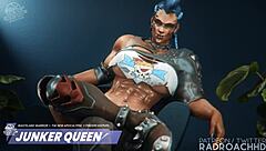 Mei Trains in Doggystyle Futanari