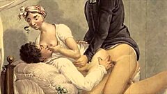 vintage drawings of erotic scenes from hentai