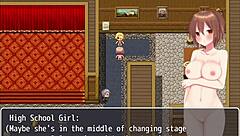 garota vai parar em um outro mundo mas sem roupas