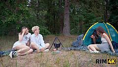 Swap Wives Mutual Rimming And Anal Fuck In Forest