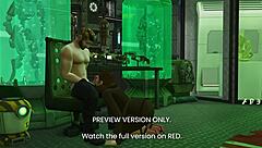 Peggy's secret affair in 3D hentai preview