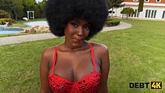 debt4k - return her debt with outdoor sex seduction