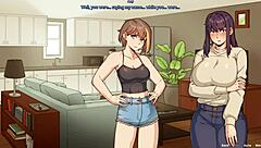 Amy Finally Rides Chloe's Huge Futa Cock In This Hentai Dating Game Benefitship