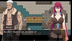 Makina explores the city of ruin in hrpg fallen episode 005