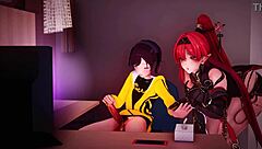 Hey Bad Boy! Learn Your Lesson with Handjobs and Wild Cowgirl!