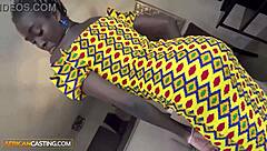 gorgeous african model tricked into hardcore sex at photoshoot