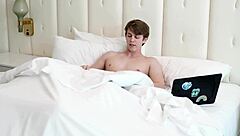 i rail fit hunk sage's ass in the shower