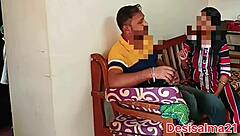 Friend fucks wife's wide pussy and ass