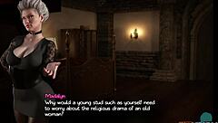 Horny milf sucks cock in treasure of nadia adventures on tropical island!